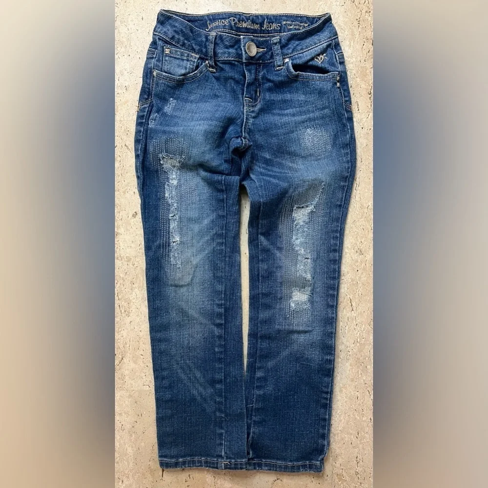 Bundle- Girls Size 7 Jeans, T-Shirts, Romper